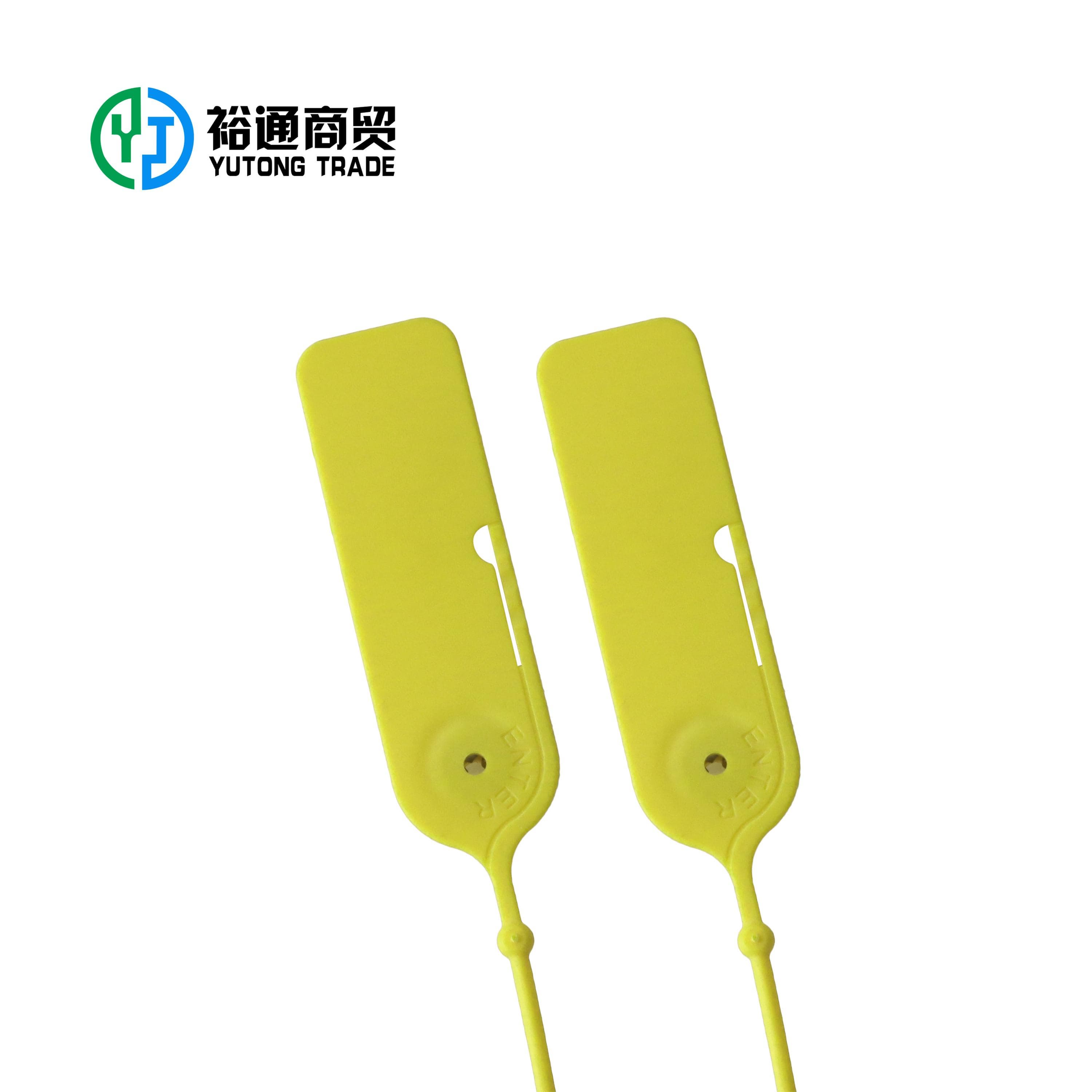 Airline Freight Logistic Transport Truck plastic seal tag YT